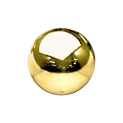 Micro ball 14k gold