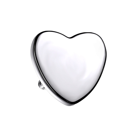 Ancoraggio cutaneo Cuore argento