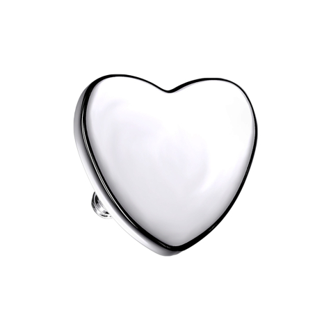 Ancoraggio cutaneo Cuore argento