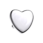 Ancoraggio cutaneo Cuore argento