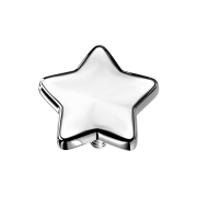 Dermal Anchor Star silver