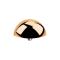 Dermal Anchor, Half-Round, Rose Gold