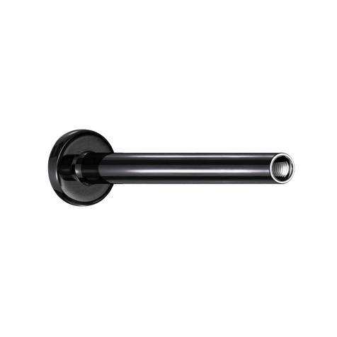 Micro Labret-Stab schwarz mit Innengewinde