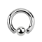 Anneau Ball Closure argent