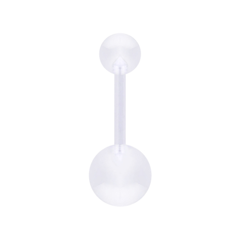 Banana transparent with two balls