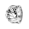 Anello dargento Poker Royal Flush