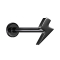 Micro Labret Internal Thread Black Lightning