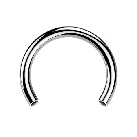 Micro Threadless Circular Rod, Silver