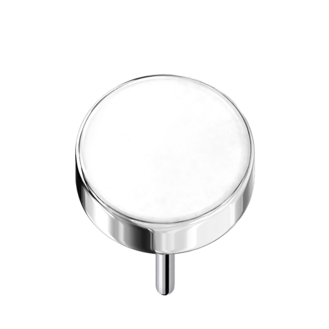 Disco senza filettatura argento