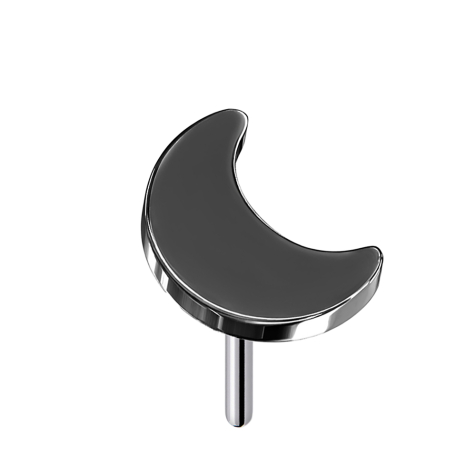 Threadless Mond schwarz