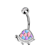 Banane argentée Tortue rose