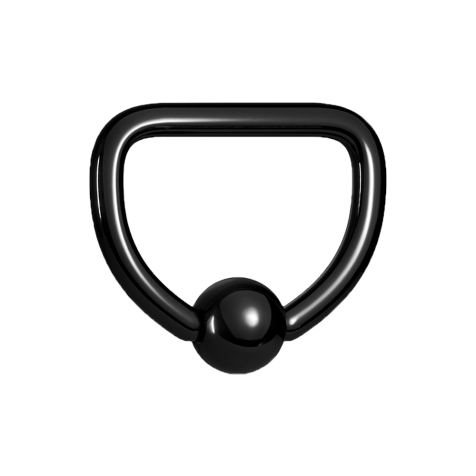 Anello di chiusura a microsfera nero D