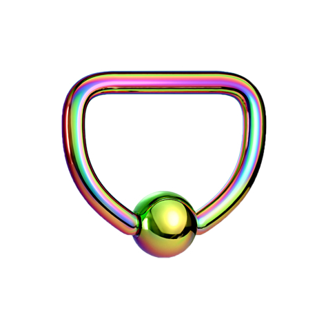 Micro Ball Closure Ring colored D