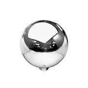 Dermal Anchor Kugel 14k weissgold