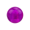 Kugel violett transparent