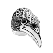 Ring silver eagle