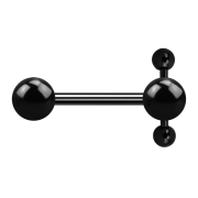 Barbell spinner nero con palla e palla con bilanciere