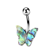 Banana silver Abalone Butterfly colored