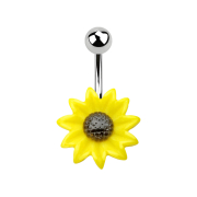 Banane argentée avec boule tournesol