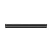 Tige Micro Barbell noire à filetage intérieur