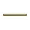 Gold-Plated Micro Barbell Rod with Internal Thread