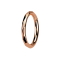 Micro segment ring hinged rose gold faceted