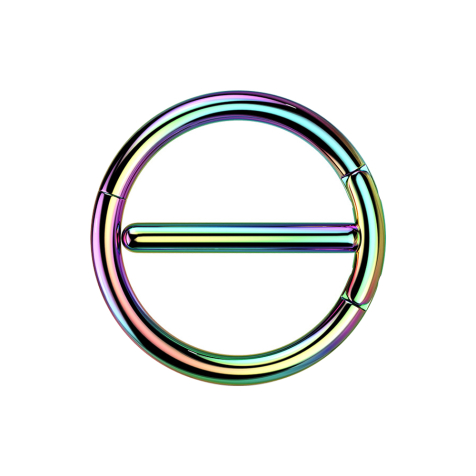 Segmentring doppel klappbar farbig