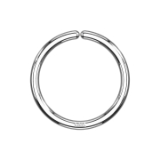 Micro Piercing Ring 14k weissgold