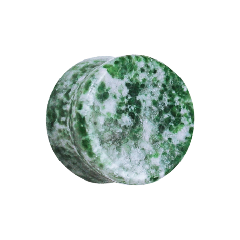 Flared Plug en pierre amazonite