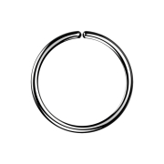 Micro piercing ring, black