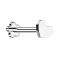 Micro Labret senza filettatura Fiore argento Cuore