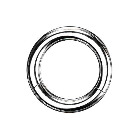 Segmentring klappbar silber