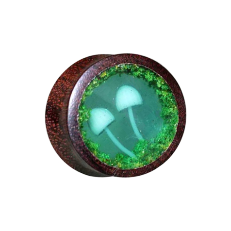 Fungo a tappo svasato epossidico in legno di tamarindo