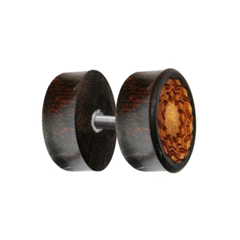 Fake plug jackfruit inlay made from tamarind wood