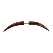 Faux expandeur doublement courbé en bois de Narra