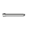 Threadless nose stud rod straight silver
