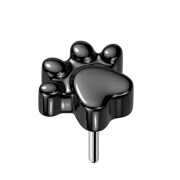 Patte sans filetage noire