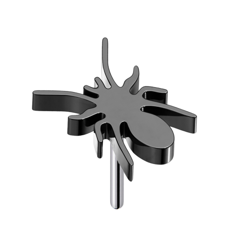 Threadless spider black