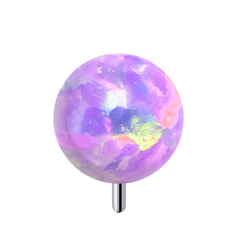 Opal violet sans filetage