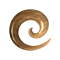 Spirale de dilatation en bois de noyer