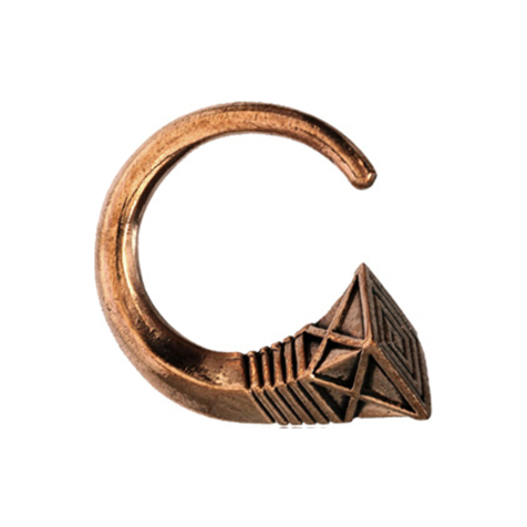 Ohrgewicht Spirale rosegold Maya Horn