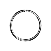 Micro Piercing Ring schwarz