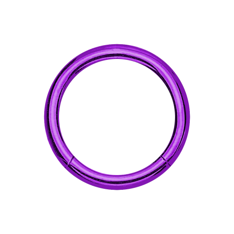 Micro anneau segment pliable violet