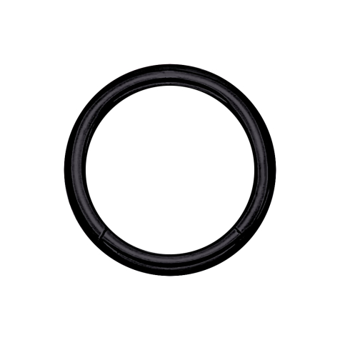Micro segment ring hinged black