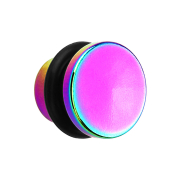 Tappo a testa piatta colorato con strato di titanio