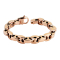 Gliederarmband rosegold Anker
