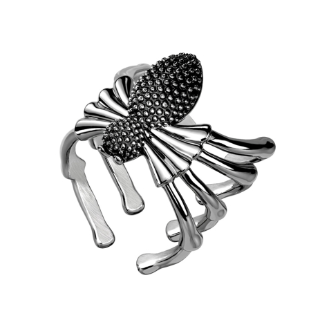 Ring silver spider
