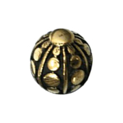 Gold-plated dotted ball