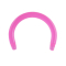 Circular Barbell-Stab pink