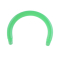 Circular Barbell-Stab grün